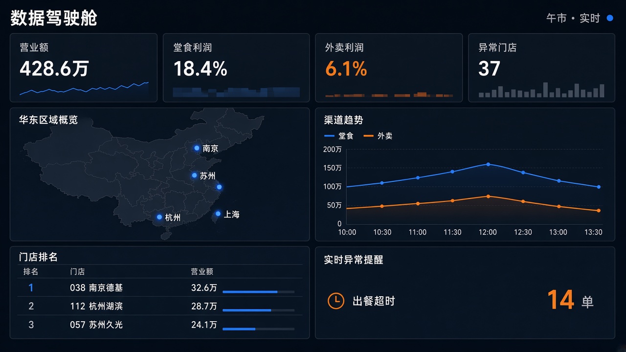 数据驾驶舱